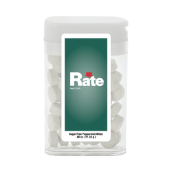 Image of Rectangular Flip Top Mint Dispenser - GRN/Rate