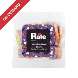 Image of Taster Packet Sour Rainbow Belts