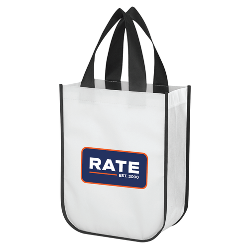 Rate Est. 2000 - Laminated Shopper Tote Bag image thumbnail