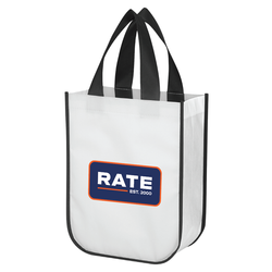 Image of Rate Est. 2000 - Laminated Shopper Tote Bag