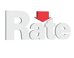 Image of Acrylic Dimensional Wall Letters - White & Red