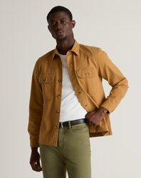 Image of Quince - Double-Brushed Stretch Overshirt Jacket