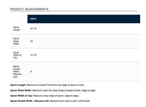 Canvas Full-Length Two Pocket Apron image thumbnail