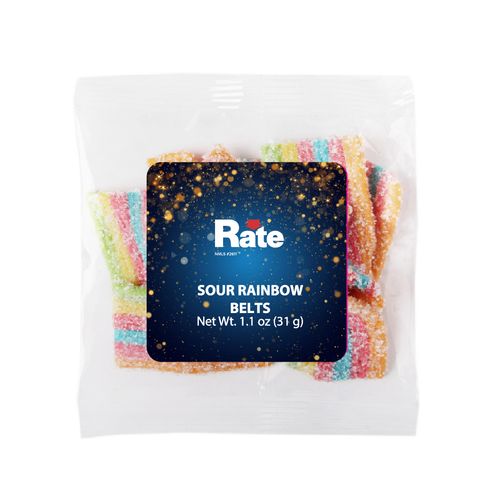 Taster Packet Sour Rainbow Belts image thumbnail