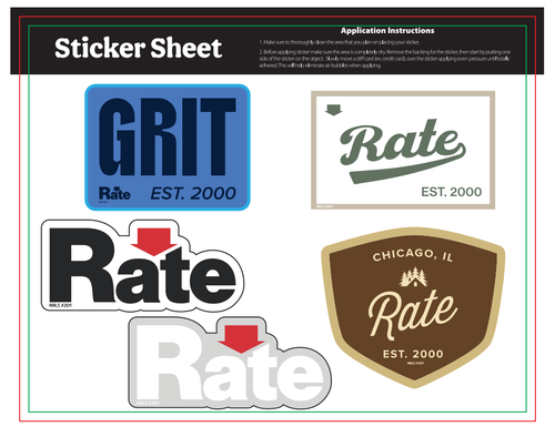 Ultra Removable 5.5" x 7" Sticker Sheet image thumbnail