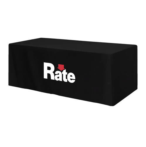 Premium Fitted Table Cover 6ft - (3-Sided) image thumbnail