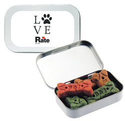 Image of Dog Bones in Large Tin
