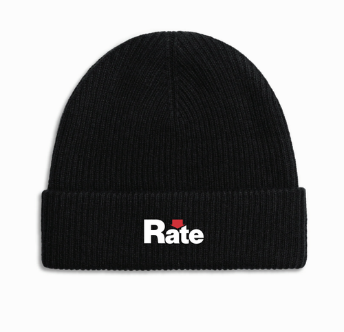 Black Cashmere Wool Beanie image thumbnail