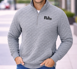Image of Brooks Brothers Diamond Quilt 1/4-Zip