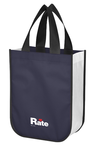 Rate Est. 2000 - Laminated Shopper Tote Bag image thumbnail