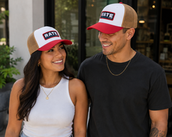 Image of Foam Front Hat w/ Woven Patch