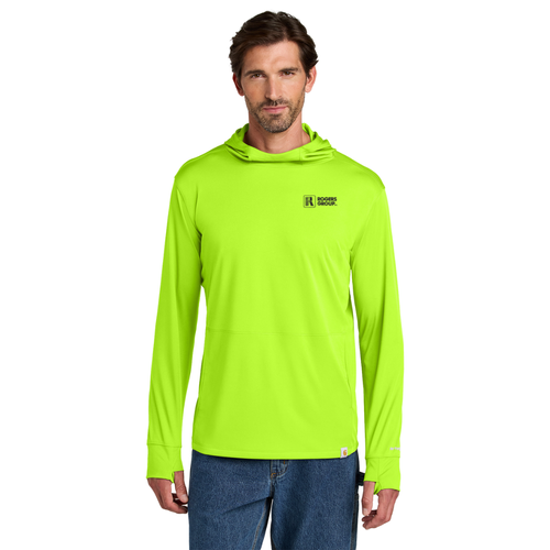 Carhartt Force® Sun Defender™ Long Sleeve Hooded T-Shirt image thumbnail