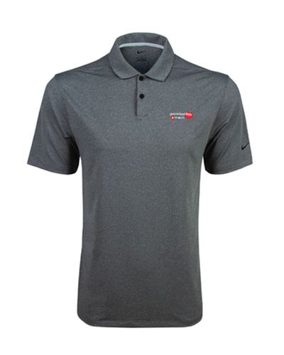 Nike Dri-fit Polo Black Heather image thumbnail