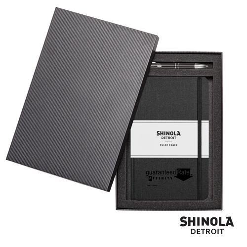 Shinola HardCover Journal/Clicker Pen Gift Set image thumbnail