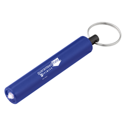 Image of Mini Cylinder LED Flashlight Key Tag