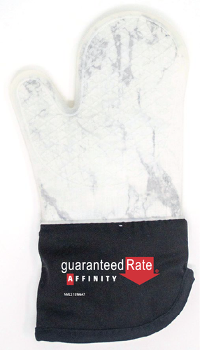 Image of Frosted Silicone Oven Mitt