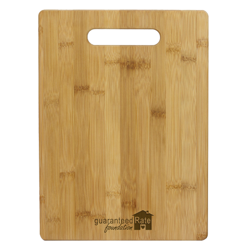 13" Bamboo Cutting Board with Handle image thumbnail