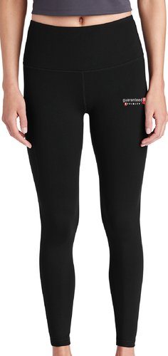 Sport-Tek Ladies High Rise 7/8 Legging image thumbnail