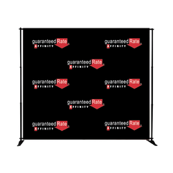 Image of 10' x 8' Step and Repeat Backdrop