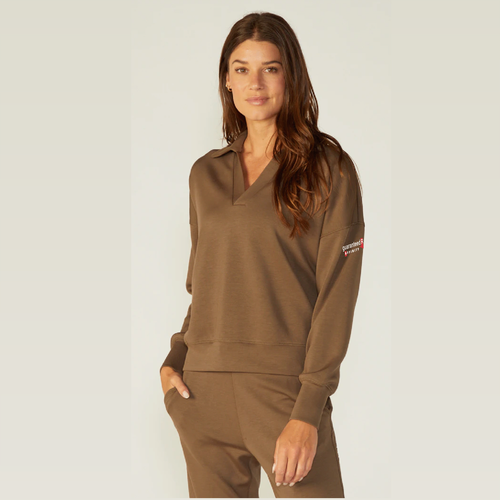 BYLT Opal Fleece Relaxed Polo image thumbnail