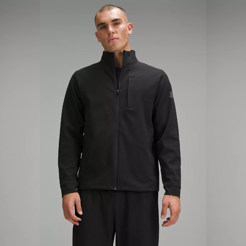 Black Arrow Lululemons Men's Sojourn Windbreaker  Jacket image thumbnail