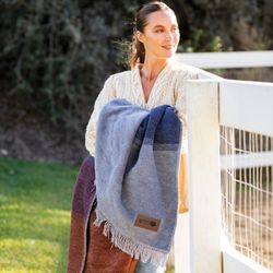 Image of Recycled Cotton Bohemian Blanket