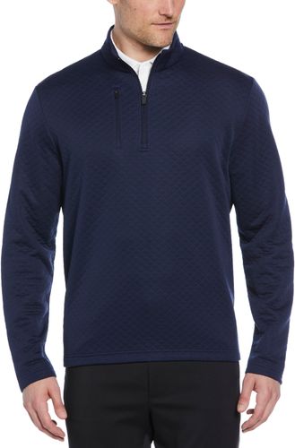 Callaway Mid-Weight Diamond Quilted Fleece 1/4 Zip image thumbnail