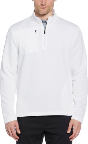 Callaway Mid-Weight Diamond Quilted Fleece 1/4 Zip image thumbnail
