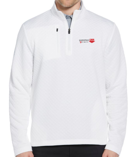 Callaway Mid-Weight Diamond Quilted Fleece 1/4 Zip image thumbnail