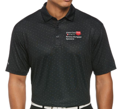 Image of Callaway Ss Micro Chev Print Polo - Reverse Mortgage