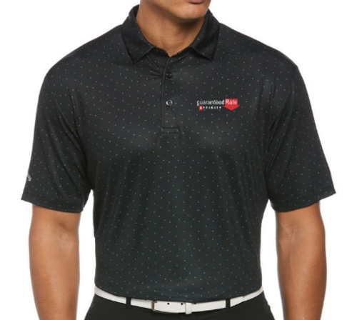 Callaway Ss Micro Chev Print Polo image thumbnail