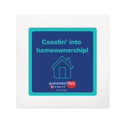 Image of Square Absorbent Stone Coasters