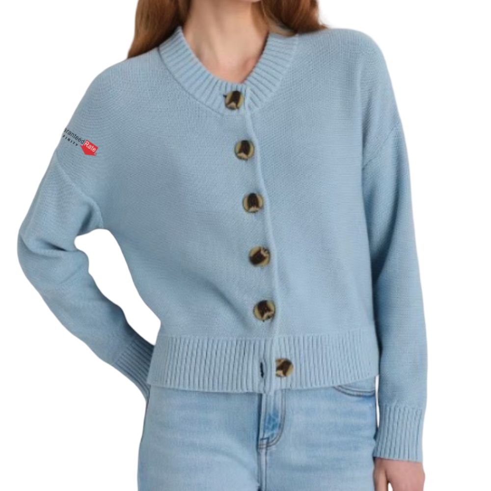 Quince - 100% Organic Cotton Cropped Cardigan primary image