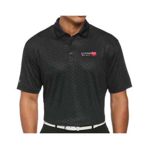 Image of Callaway Ss Micro Chev Print Polo