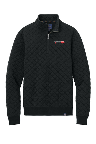 Image of Brooks Brothers Diamond Quilt 1/4-Zip