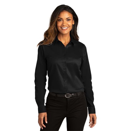 Ladies' Long Sleeve Twill Shirt image thumbnail