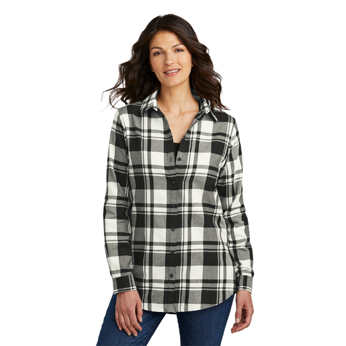 Ladies' Plaid Flannel Shirt image thumbnail