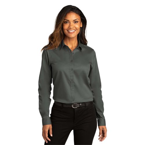 Ladies' Long Sleeve Twill Shirt image thumbnail
