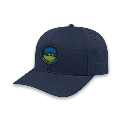 Flexfit 110® Perforated Performance Snap Back Cap - Navy image thumbnail