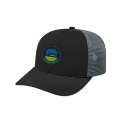 Image of Trucker Mesh Back Cap - Black-Graphite
