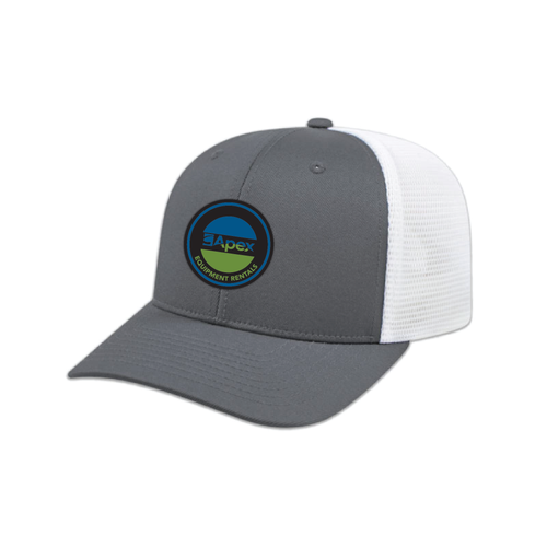Trucker Mesh Back Cap - Graphite - White image thumbnail