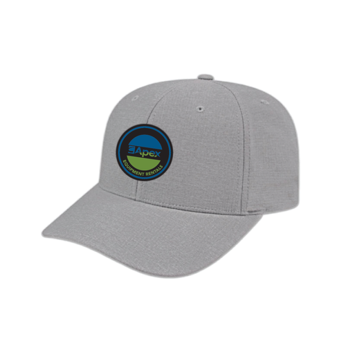 Melange Snap Back Cap. - Silver image thumbnail