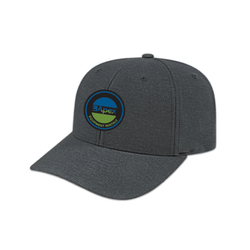 Image of Melange Snap Back Cap - Dark Charcoal