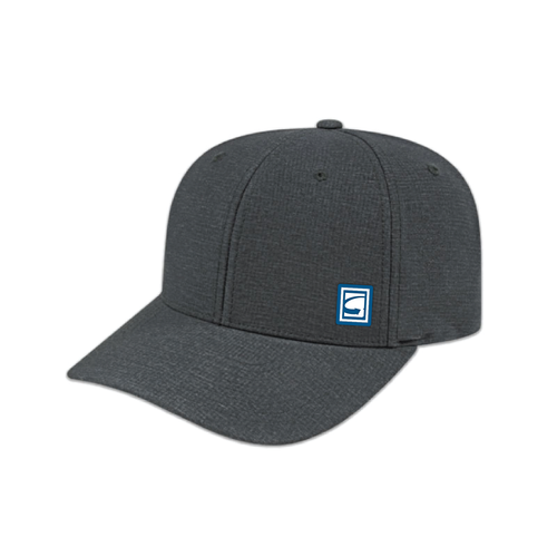 Melange Snap Back Cap - Dark Charcoal image thumbnail