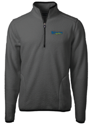 Image of C&B Cascade Eco Sherpa Fleece Mens Anorak Jacket
