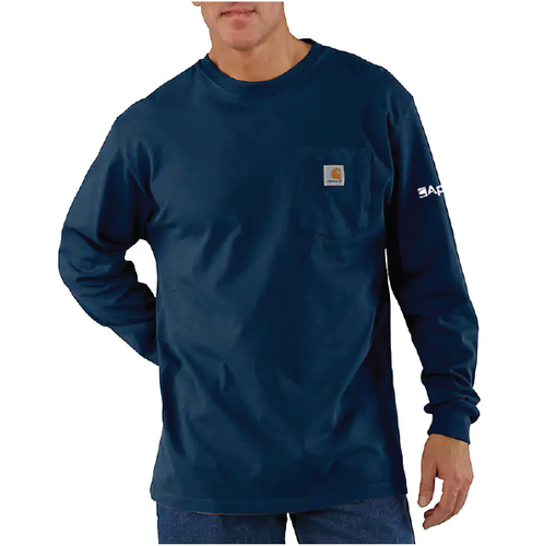Carhartt Workwear Pocket Long-Sleeve T-Shirt w/Small Logo image thumbnail