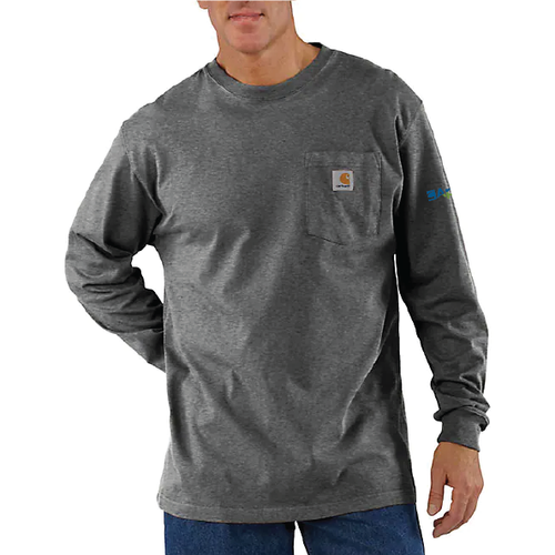 Carhartt Workwear Pocket Long-Sleeve T-Shirt w/Small Logo image thumbnail
