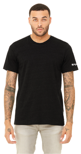 Bella+Canvas Unisex Heather CVC T-Shirt w/Sleeve Logo image thumbnail