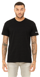 Image of Bella+Canvas Unisex Heather CVC T-Shirt w/Sleeve Logo
