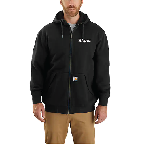 Carhartt Rain Defender Loose Fit Midweight Thermal-Lined Full-Zip Sweatshirt image thumbnail
